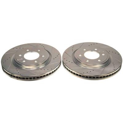 PowerStop Evolution Drilled and Slotted Rotors - AR85207XPR