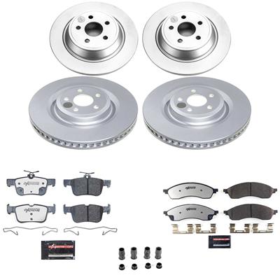 PowerStop Z36 Truck and Tow Evolution Coated Brake Upgrade Kits - CPK923036