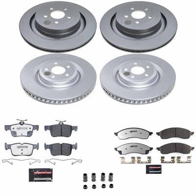 PowerStop Z36 Truck and Tow Evolution Coated Brake Upgrade Kits - CPK923136