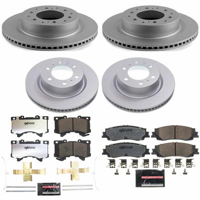 PowerStop Z36 Truck and Tow Evolution Coated Brake Upgrade Kits - CPK931736
