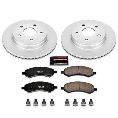 PowerStop Z17 Evolution Plus GEOMET Coated Brake Kits - CRK2163