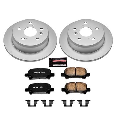 PowerStop Z17 Evolution Plus GEOMET Coated Brake Kits - CRK2417