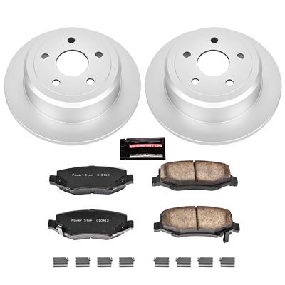 PowerStop Z17 Evolution Plus GEOMET Coated Brake Kits - CRK3090