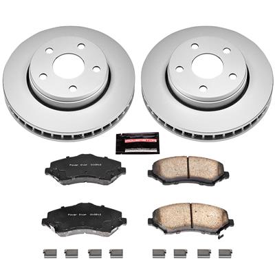 PowerStop Z17 Evolution Plus GEOMET Coated Brake Kits - CRK3097