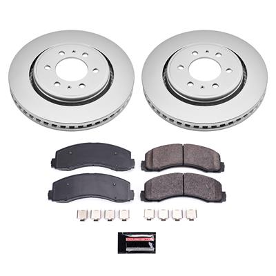 PowerStop Z17 Evolution Plus GEOMET Coated Brake Kits - CRK3167