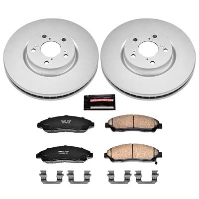 PowerStop Z17 Evolution Plus GEOMET Coated Brake Kits - CRK5370