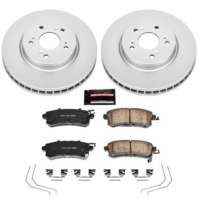 PowerStop Z17 Evolution Plus GEOMET Coated Brake Kits - CRK5432
