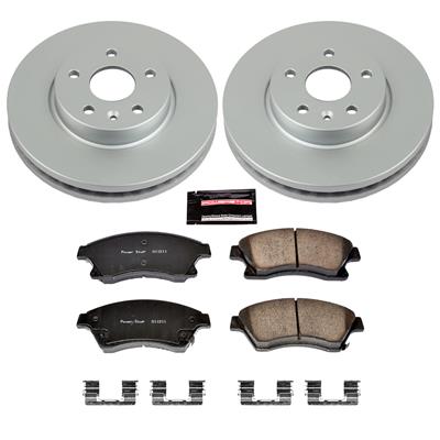 PowerStop Z17 Evolution Plus GEOMET Coated Brake Kits - CRK5550