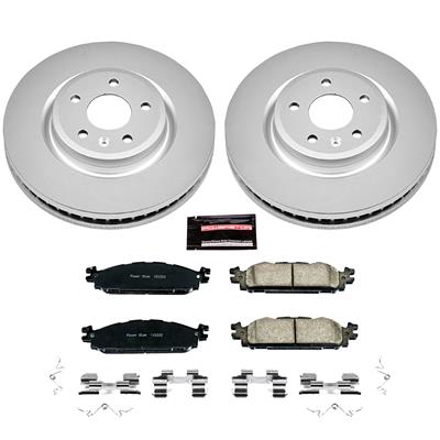 PowerStop Z17 Evolution Plus GEOMET Coated Brake Kits - CRK5583
