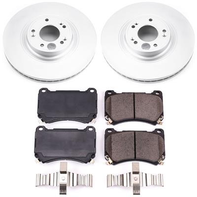 PowerStop Z17 Evolution Plus GEOMET Coated Brake Kits - CRK5843