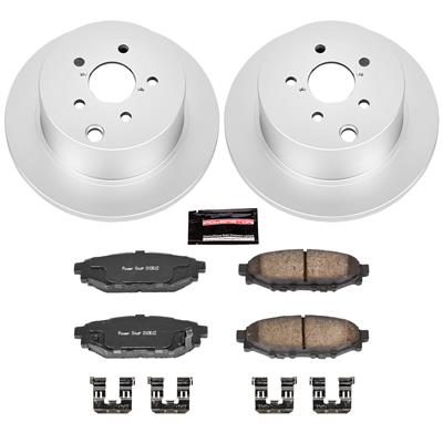 PowerStop Z17 Evolution Plus GEOMET Coated Brake Kits - CRK6107