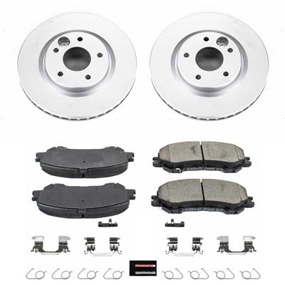 PowerStop Z17 Evolution Plus GEOMET Coated Brake Kits - CRK7036
