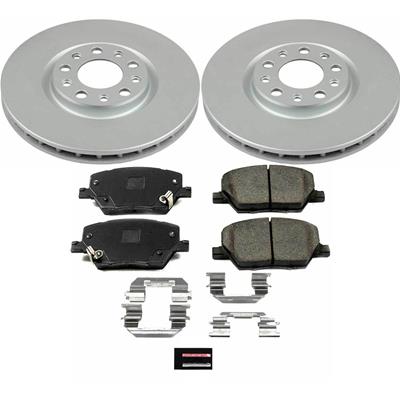 PowerStop Z17 Evolution Plus GEOMET Coated Brake Kits - CRK7299