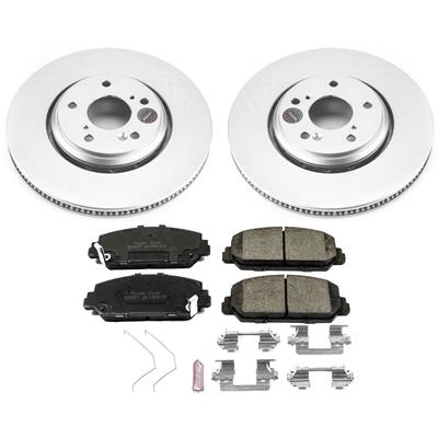 PowerStop Z17 Evolution Plus GEOMET Coated Brake Kits - CRK7347