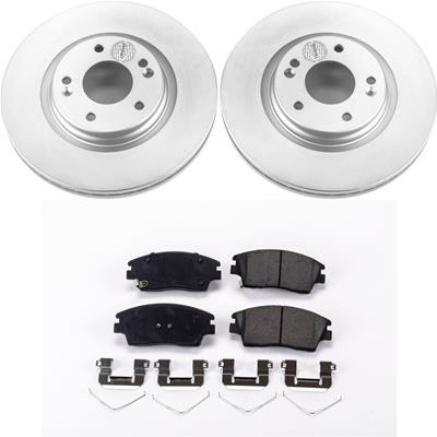 PowerStop Z17 Evolution Plus GEOMET Coated Brake Kits - CRK7355