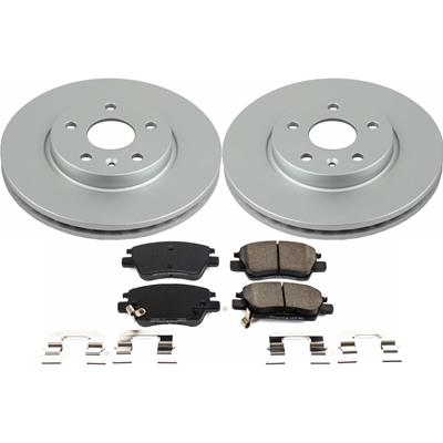 PowerStop Z17 Evolution Plus GEOMET Coated Brake Kits - CRK7399