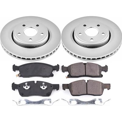 PowerStop Z17 Evolution Plus GEOMET Coated Brake Kits - CRK7412
