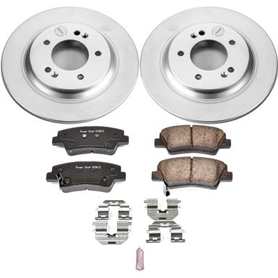 PowerStop Z17 Evolution Plus GEOMET Coated Brake Kits - CRK7524