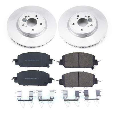 PowerStop Z17 Evolution Plus GEOMET Coated Brake Kits - CRK7872