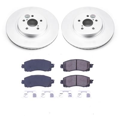 PowerStop Z17 Evolution Plus GEOMET Coated Brake Kits - CRK7892