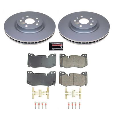 PowerStop Z17 Evolution Plus GEOMET Coated Brake Kits - CRK8529