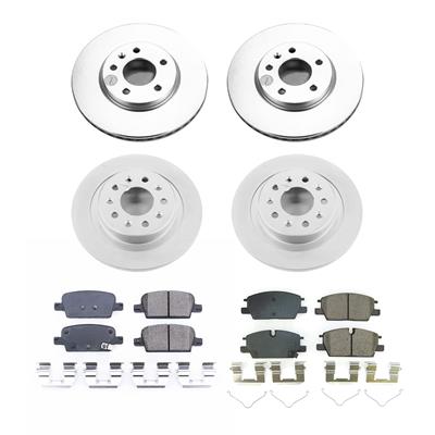 PowerStop Z17 Evolution Plus GEOMET Coated Brake Kits - CRK8918