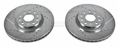 PowerStop Evolution Drilled and Slotted Rotors - EBR898XPR