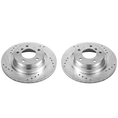 PowerStop Evolution Drilled and Slotted Rotors - EBR1403XPR