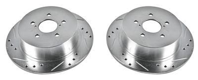PowerStop Evolution Drilled and Slotted Rotors - JBR1367XPR