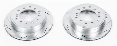 PowerStop Evolution Drilled and Slotted Rotors - JBR1396XPR