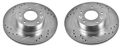 PowerStop Evolution Drilled and Slotted Rotors - JBR760XPR