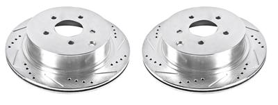 PowerStop Evolution Drilled and Slotted Rotors - JBR981XPR
