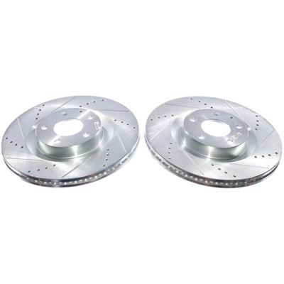 PowerStop Evolution Drilled and Slotted Rotors - JBR1930XPR