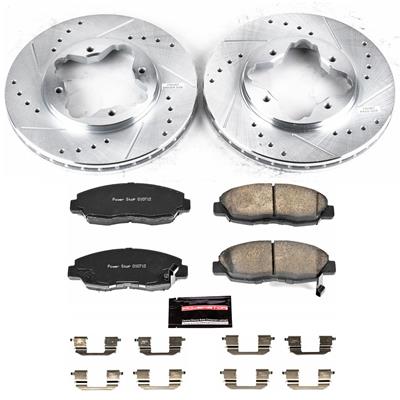 PowerStop Z23 Evolution Sport Brake Upgrade Kits - K697
