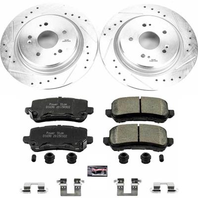 PowerStop Z23 Evolution Sport Brake Upgrade Kits - K7216