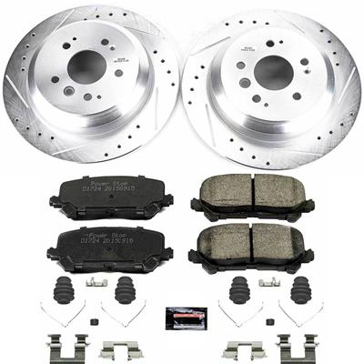 PowerStop Z23 Evolution Sport Brake Upgrade Kits - K7727