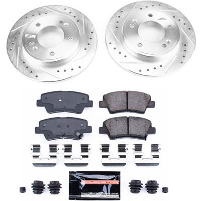 PowerStop Z23 Evolution Sport Brake Upgrade Kits - K8331