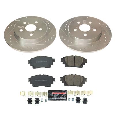 PowerStop Z23 Evolution Sport Brake Upgrade Kits - K8336