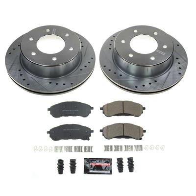 PowerStop Z23 Evolution Sport Brake Upgrade Kits - K8430
