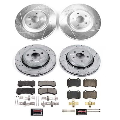 PowerStop Z23 Evolution Sport Brake Upgrade Kits - K8760