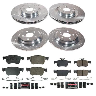 PowerStop Z23 Evolution Sport Brake Upgrade Kits - K8940