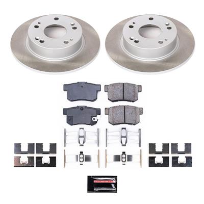 PowerStop Z17 Evolution Plus Semi-Coated Rotor Brake Kits - SC2391