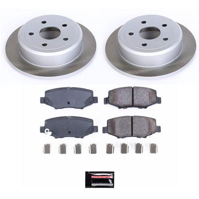 PowerStop Z17 Evolution Plus Semi-Coated Rotor Brake Kits - SC3090