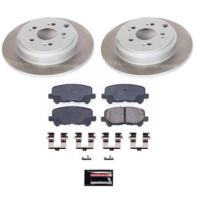 PowerStop Z17 Evolution Plus Semi-Coated Rotor Brake Kits - SC4685