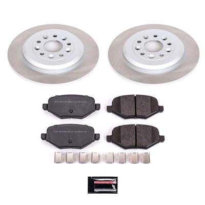 PowerStop Z17 Evolution Plus Semi-Coated Rotor Brake Kits - SC4744