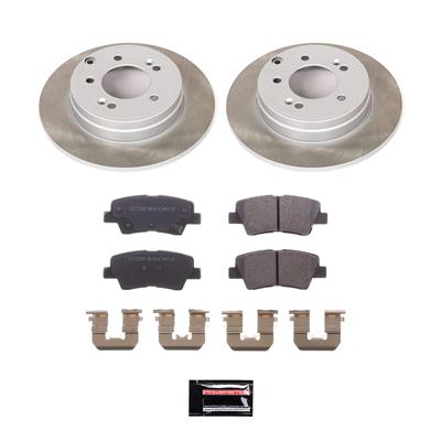 PowerStop Z17 Evolution Plus Semi-Coated Rotor Brake Kits - SC5381