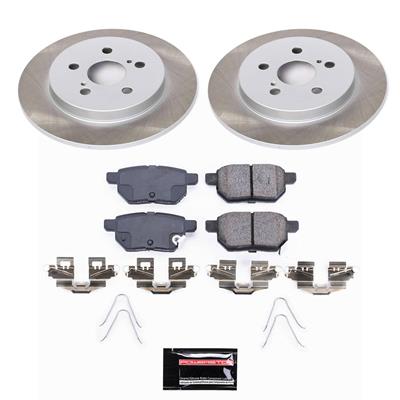 PowerStop Z17 Evolution Plus Semi-Coated Rotor Brake Kits - SC5503