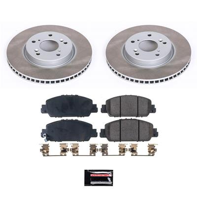 PowerStop Z17 Evolution Plus Semi-Coated Rotor Brake Kits - SC6515