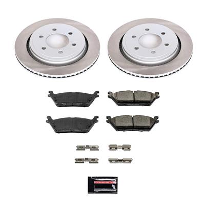 PowerStop Z17 Evolution Plus Semi-Coated Rotor Brake Kits - SC6814