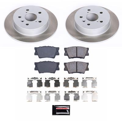 PowerStop Z17 Evolution Plus Semi-Coated Rotor Brake Kits - SC7905